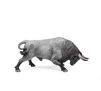 Deqube - Toro Bravo Cardeno Embistendo - Figura da collezione dipinta a mano - Dimensioni 15 x 8 x 4 cm - Modello (90110102)