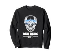der Berg Ruft Sci Snowboard Sport Invernali Felpa