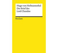 Der Brief des Lord Chandos: 19503