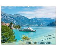 Der Brienzersee - Im Herzen des Berner Oberlandes (Wandkalender 2026 DIN A2 quer), CALVENDO Monatskalender: Berge, Seen und traumhafte Landschaften