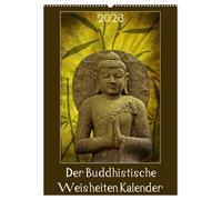 Der Buddhistische Weisheiten Kalender (Wandkalender 2026 DIN A2 hoch), CALVENDO Monatskalender: Inspiration für Seele und Geist in unserem Alltag
