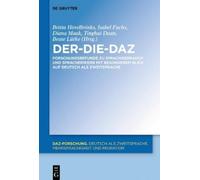 Der-Die-Daz - Forschungsbefunde Zu Sprachgebrauch Und Sprache (Copertina rigida)