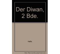 Der Diwan Band 1 und 2