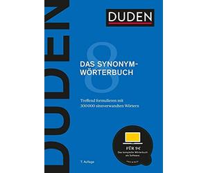 Der Duden in 12 Banden: 8 - Das Synonymworterbuch