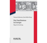 Der Faschismus in Europa (Tascabile) Zeitgeschichte Im Gespräch