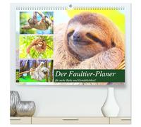 Der Faultier-Planer für mehr Ruhe und Gemütlichkeit! (hochwertiger Premium Wandkalender 2026 DIN A2 quer), Kunstdruck in Hochglanz: Mit weniger Hektik und Stress lebt es sich um einiges entspannter!