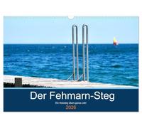 Der Fehmarn-Steg (Wandkalender 2026 DIN A3 quer), CALVENDO Monatskalender: Ein Steg mitten in der Ostsee inspiriert. Das ganze Jahr hindurch.