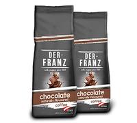 DER-FRANZ caffè, Aromatizzato Al Cioccolato, macinato, 2 x 500 g