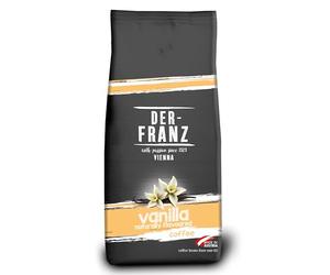 Der-Franz caffè, Aromatizzato alla Vaniglia, Caffè Miscela di Arabica e Robusta chicchi interi, 1000 g