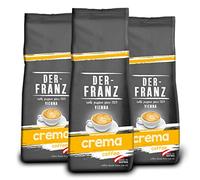 Der-Franz Crema caffè, chicchi interi, 3 x 500 g