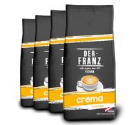 Der-Franz Crema caffè, chicchi interi, 4 x 1000 g