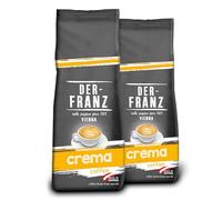 Der-Franz Crema caffè, macinato, 2 x 500 g