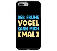 Der Frühe Vogel Kann Mich Mal Detti Divertenti Custodia per iPhone 7 Plus/8 Plus