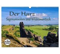 Der Harz - Sagenumwoben und Wildromantisch (Wandkalender 2026 DIN A3 quer), CALVENDO Monatskalender: Eine Bilderreise durch den Harz