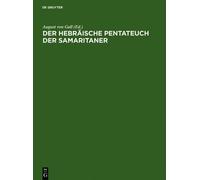 Der hebräische Pentateuch der Samaritaner (Copertina rigida)
