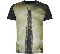 Der Herr der Ringe Il Signore degli Anelli The Tower of Sauron Uomo T-Shirt Multicolore L