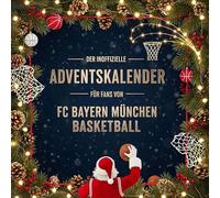 Der inoffizielle Adventskalender für Fans von FC Bayern München Basketball