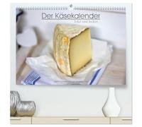 Der Käsekalender Edel und lecker (hochwertiger Premium Wandkalender 2026 DIN A2 quer), Kunstdruck in Hochglanz: Käse Fotografien von Angelika Antl