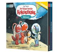 Der kleine Drache Kokosnuss - Abenteuer & Wissen - Weltraum: Doppelband bestehend aus Abenteuer- und Sachbuch-Band ab 6 Jahre