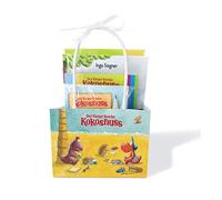 Der kleine Drache Kokosnuss - Beschäftigungstüte: Set: Buch, Rätselheft mit Bleistift, Kugel-Labyrinth und 7 Sticker