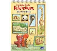 Der kleine Drache Kokosnuss - Quizblock Tiere: Mit vielen Kokosnuss- und Sachbuchillustrationen ab 6 Jahren: 8