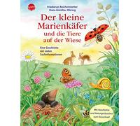 Der kleine Marienkäfer und die Tiere auf der Wiese: Eine Geschichte mit vielen Sachinformationen