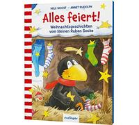 Der kleine Rabe Socke: Alles feiert!: Weihnachtsgeschichten vom kleinen Raben Socke | Mini-Bilderbuch