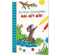 Der kleine Siebenschläfer: Mal mit mir!: Malbuch für Kinder ab 2 Jahren