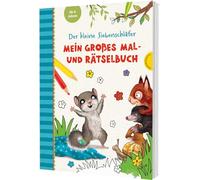Der kleine Siebenschläfer: Mein großes Mal- und Rätselbuch: Kreative Beschäftigung für Kinder ab 4