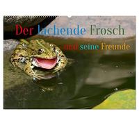 Der lachende Frosch und seine Freunde (Wandkalender 2026 DIN A2 quer), CALVENDO Monatskalender: Da musste ich auch lachen und hab fast die Kamera fallen lassen.