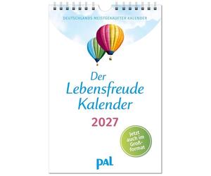 Der Lebensfreude-Kalender 2027 im Großformat: Der Original-Wandkalender, der meistgekaufte deutschsprachige Kalender Deutschlands, im Großformat, 40 ... Impulstexten und beeindruckenden Naturfotos