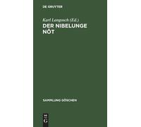 Der Nibelunge Nôt (Copertina rigida) Sammlung Göschen