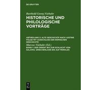 Der Orient Bis Zur Schlacht Von Salamis. Griechenland Bis Auf (Copertina rigida)