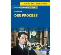 Der Process von Franz Kafka - Textanalyse und Interpretation: mit Zusammenfassung, Inhaltsangabe, Charakterisierung, Szenenanalyse, Prüfungsaufgaben uvm.: 417