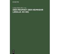 Der Prophet Der Heimkehr (Jesaja 40-66) (Copertina rigida)