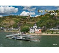 Der Rhein von Mainz bis Köln 2026 Bildkalender A3 Spiralbindung