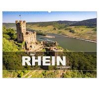 Der Rhein (Wandkalender 2026 DIN A2 quer), CALVENDO Monatskalender: Eine wunderbare Reise am Rhein entlang vom Rheinfall bis nach Rotterdam