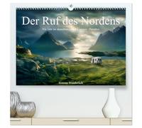 Der Ruf des Nordens (hochwertiger Premium Wandkalender 2026 DIN A2 quer), Kunstdruck in Hochglanz: Kommen Sie mit ins Camperparadies Skandinaviens!