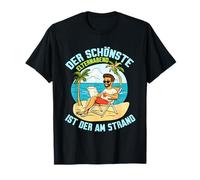 DER SCHÖNSTE ELTERNABEND IST DER AM STRAND Maglietta