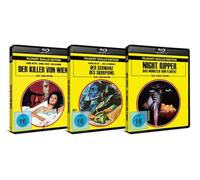 DER SCHWANZ DES SKORPIONS + DER KILLER VON WIEN + NIGHT RIPPER - Limited "Giallo Bundle" - BLU-RAY - UNCUT!