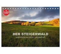 DER STEIGERWALD - Impressionen einer Landschaft (Tischkalender 2026 DIN A5 quer), CALVENDO Monatskalender: Ein Streifzug durch den Steigerwald im Lauf der Jahreszeiten (mit Planer-Funktion).