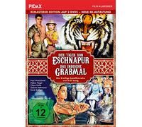 Der Tiger von Eschnapur + Das indische Grabmal - Remastered Edition (neue 4K Ultra-HD Abtastung) / Die komplette 2-teilige Abenteuerfilmreihe (Pidax Film-Klassiker)