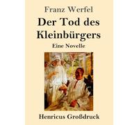 Der Tod des Kleinbürgers (Großdruck): Eine Novelle