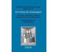 Der Verlust der Eindeutigkeit (Copertina rigida)