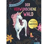 Der verwunschene Wald - Kritzel-Kratzel-Buch mit Bambus-Stick: Zauberhafte Kratzmotive mit tollen Farbeffekten für Kinder ab 7 Jahren