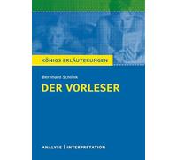Der Vorleser von Bernhard Schlink: Textanalyse und Interpretation: 403