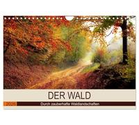 Der Wald. Durch zauberhafte Waldlandschaften (Wandkalender 2026 DIN A4 quer), CALVENDO Monatskalender: Der Wald als duftender Erholungsraum.