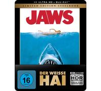 Der weiße Hai (Steelbook, 4K-UHD+2 Blu-rays) Roy Scheider Robert Shaw