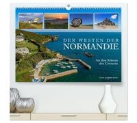 Der Westen der Normandie - An den Küsten des Cotentin (hochwertiger Premium Wandkalender 2026 DIN A2 quer), Kunstdruck in Hochglanz: Eine Reise durch ... im Norden bis zum Mont-Saint-Michel um Süden.