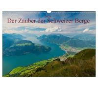 Der Zauber der Schweizer Berge (Wandkalender 2026 DIN A3 quer), CALVENDO Monatskalender: Faszinierende Panoramen um den Vierwaldstättersee und Luzern.